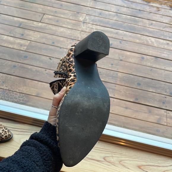 Steve Madden Leopard Print Boots - Picture 4 of 4